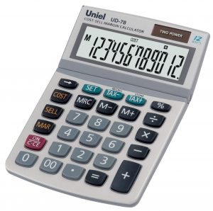 Калькулятор Uniel UD-78 (12 разр)