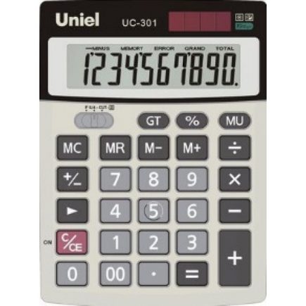 301 Калькулятор Uniel UC-301 (10 разрядов)