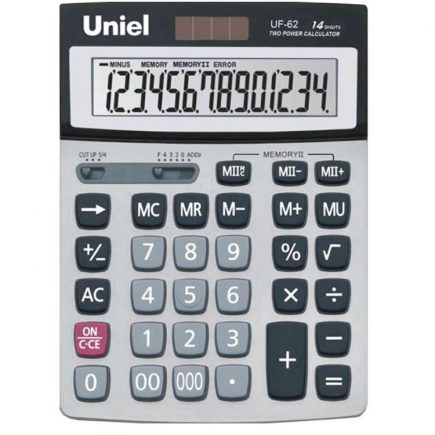 62 Калькулятор Uniel UF-62 (14 разр)