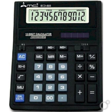 888 Калькулятор МС2 BCD-888 Т 12 раз.