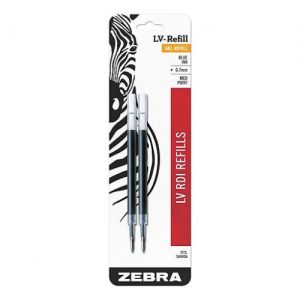 Стержень Zebra JF-0,7 Medium, синий, 2шт-уп, для ручки Sarasa