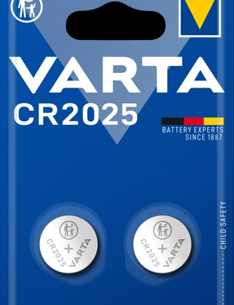 Батарейка VARTA 2025 Lithium 3V-170mAh (2шт-уп)