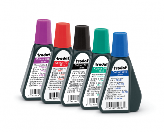 7011 Штемпельная краска Trodat 28мл, зелёная