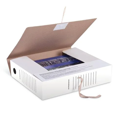 Папка архивная А4 7,5 см микрогофрокартон 025-158550