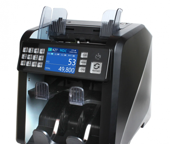 Счетчик банкнот REAL CASH RC-1200 (двухкарманный 10 валют)