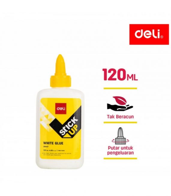 Клей ПВА 120 мл Deli 39447