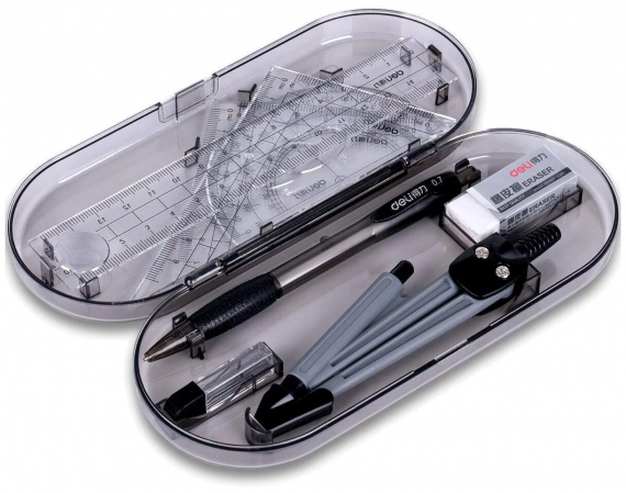 Готовальня Deli 8 предметов 9591