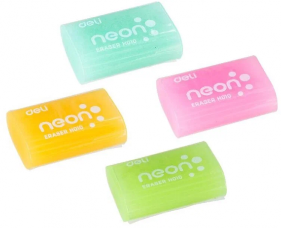 Ластик Deli НЕОН 044-Н01000