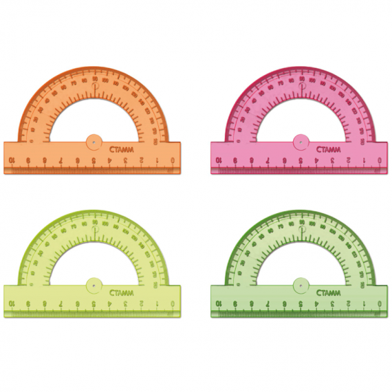 Транспортир 10см, ТС-10