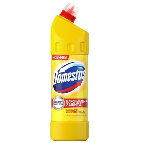 Чистящее средство универсальное Domestos Лимонная свежесть, гель, 1л 8717163