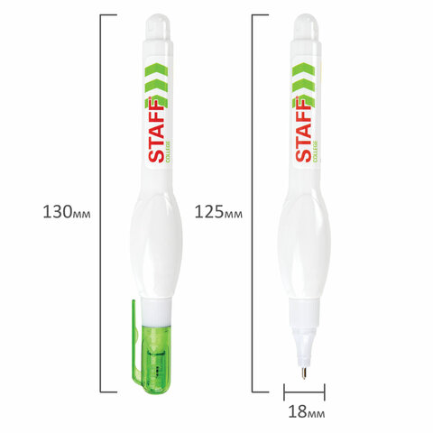 Корректор-ручка STAFF, 7мл 226816