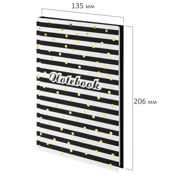 Бизнес-блокнот А5 80л, STAFF 111611