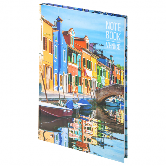 Бизнес-блокнот А4 80л, STAFF Венеция 111597