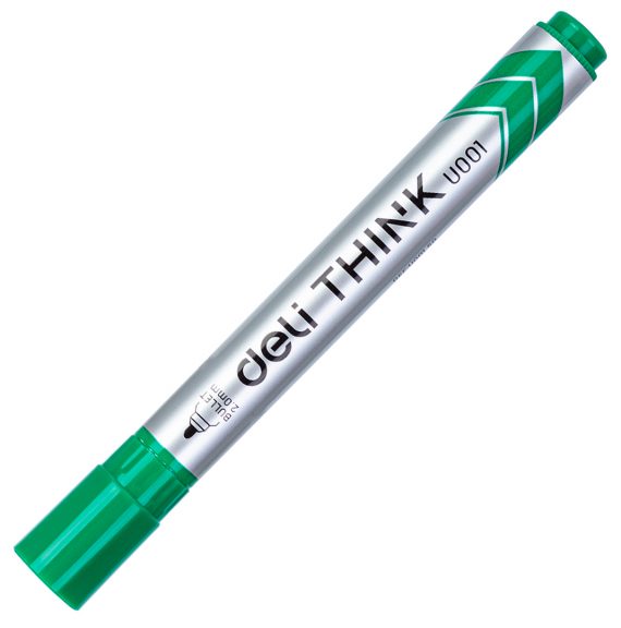 Маркер для доски Deli зеленый 00150