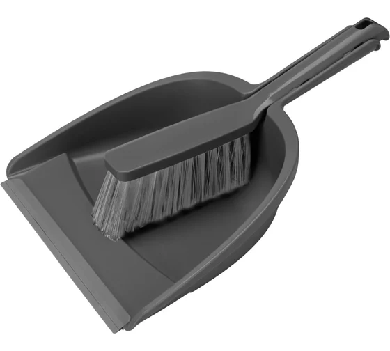 Комплект для уборки York Tandem с черенком 110 см, совок ширина 32 см, щетина 7 см